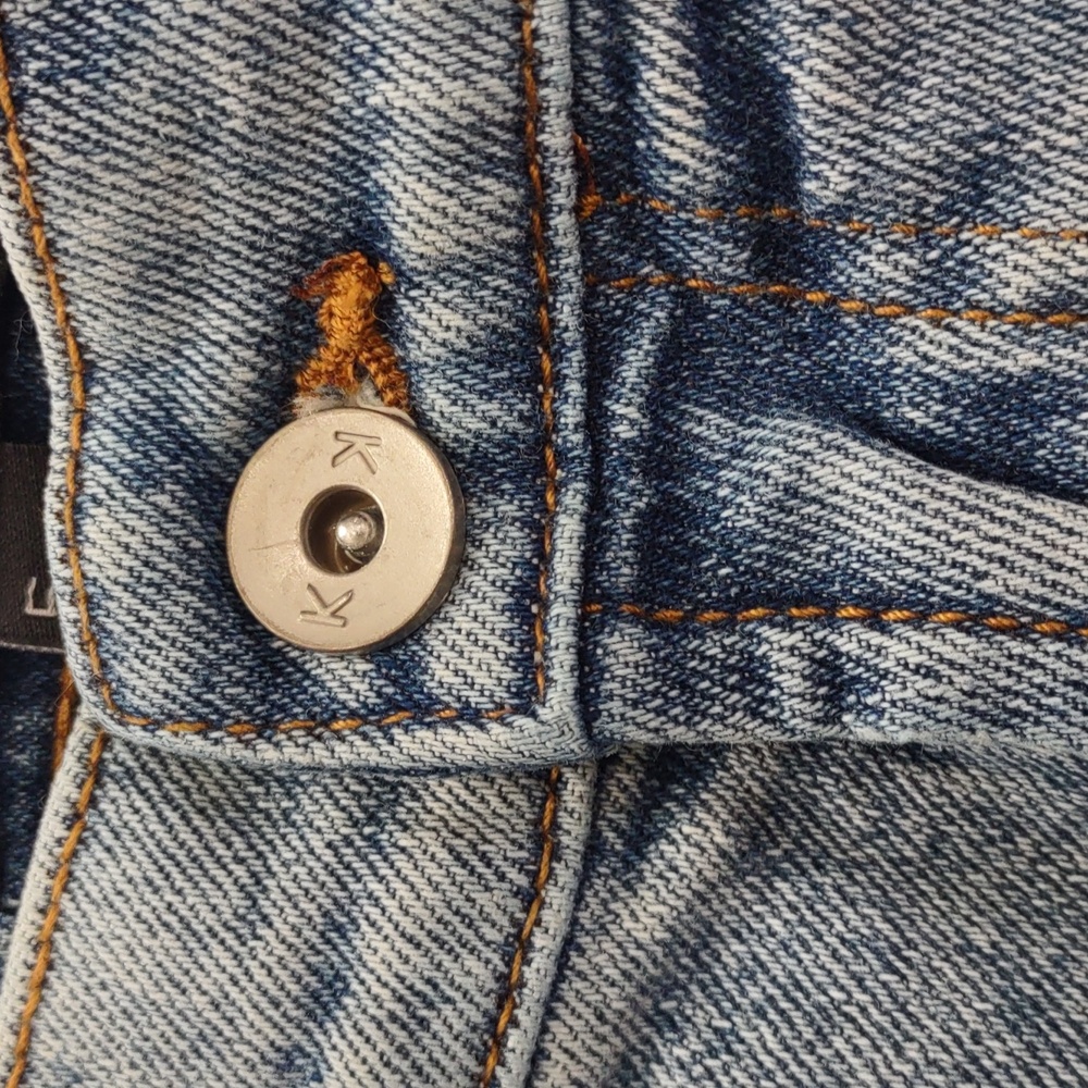 Kendall & Kylie Women's Blue Denim Shorts - Picture 4 of 13